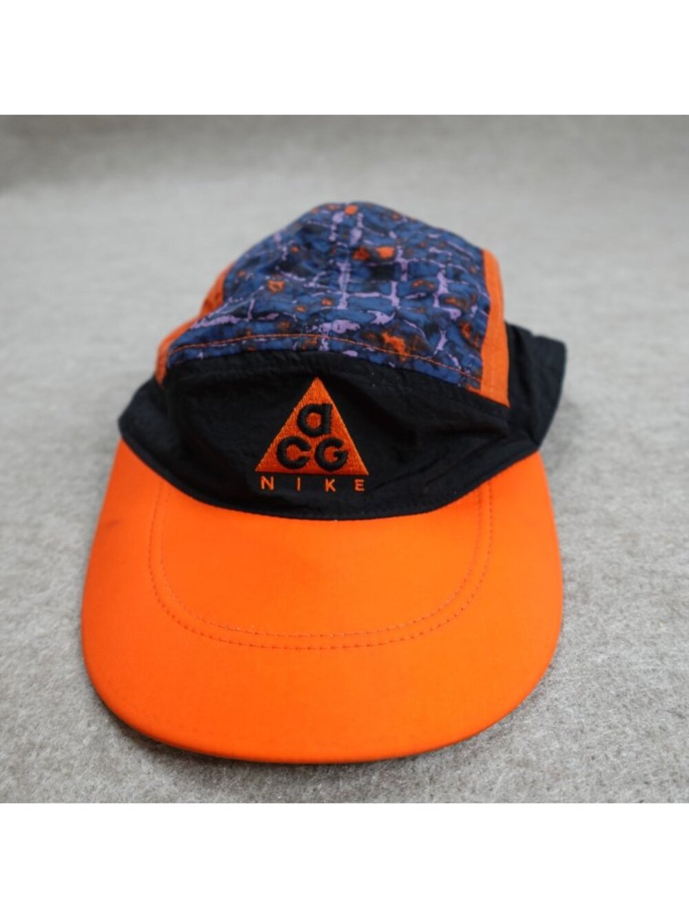 Nike ACG Hat Orange Black Strapback Tailwind BV1046-010